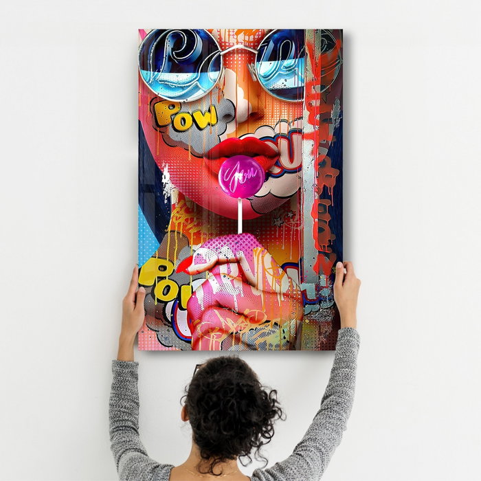 Wallity Pintura Decorativa de Vidrio Templado 70 x 110 cm Wallity Pintura Decorativa de Vidrio Templado 70 x 110 cm